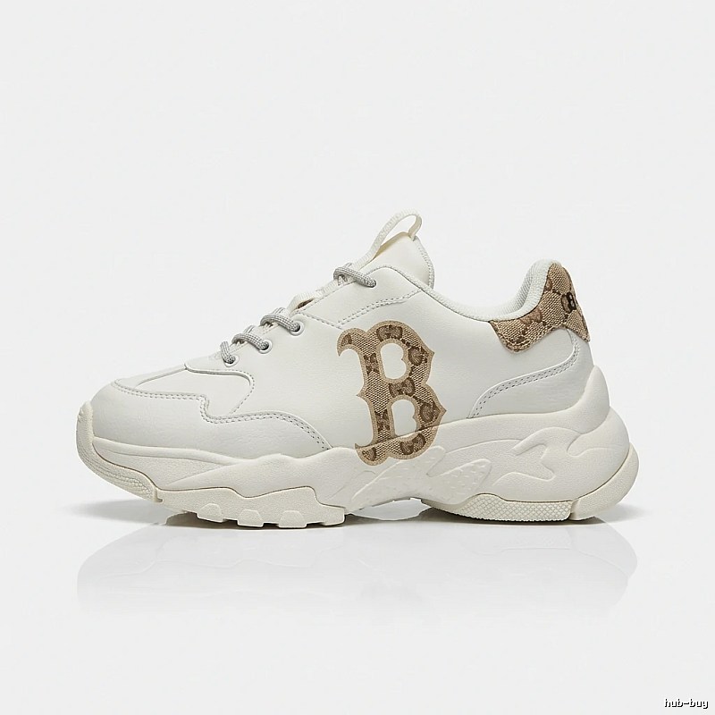 MLB casual style white sports shoes