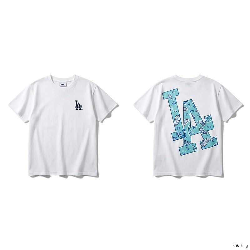 MLB LA Paisley White T-shirt
