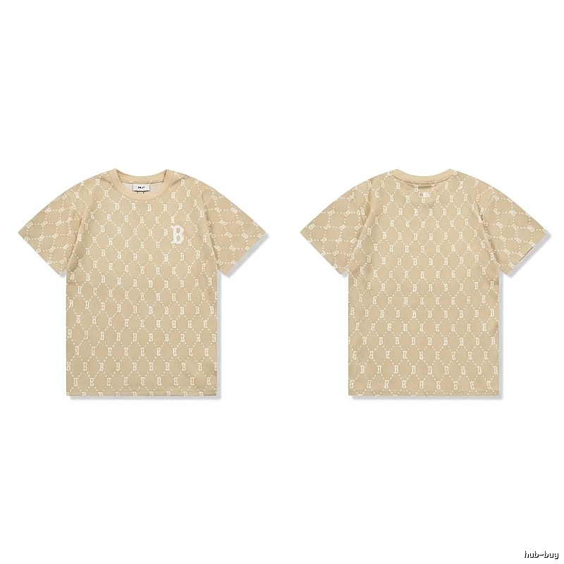 MLB Old Flower Style Beige T-shirt