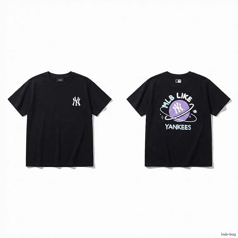 MLB Planet Style Black T-shirt