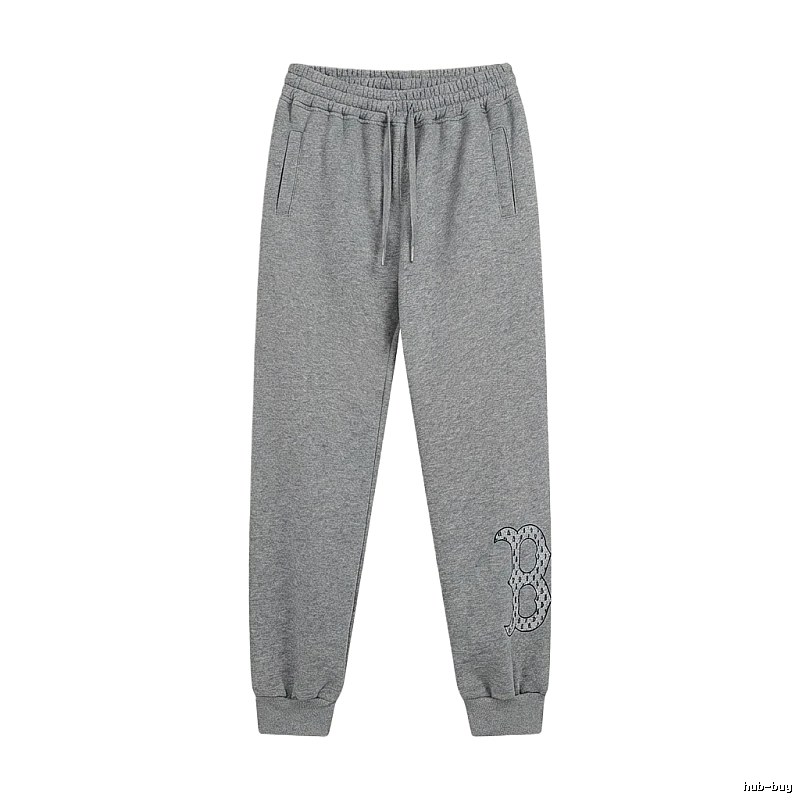 MLB series casual gray sweatpants