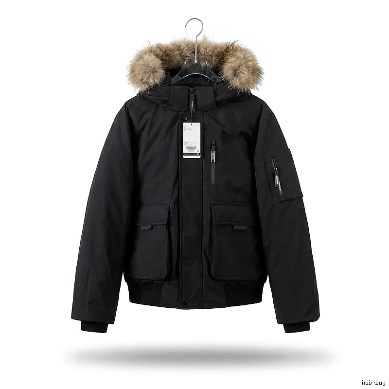 MLB Workwear Style Black Down Jacket