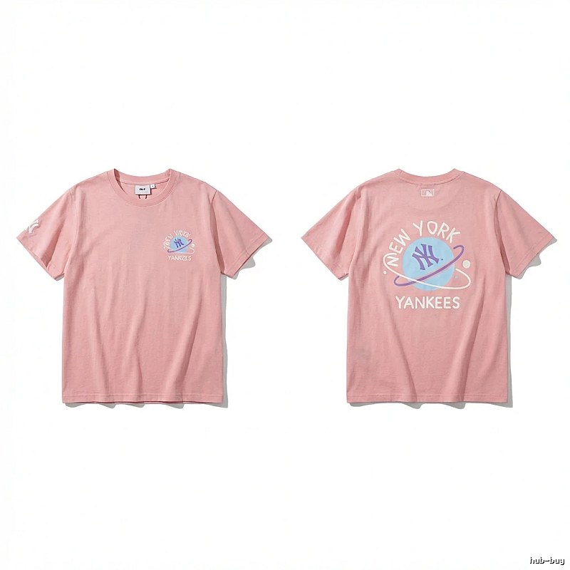 MLB Yankees pink T-shirts