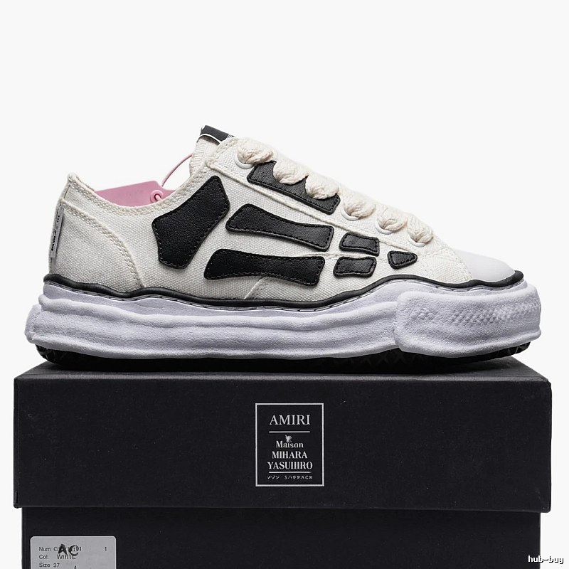 MMY Deconstructed Style Black and White Sports Shoes