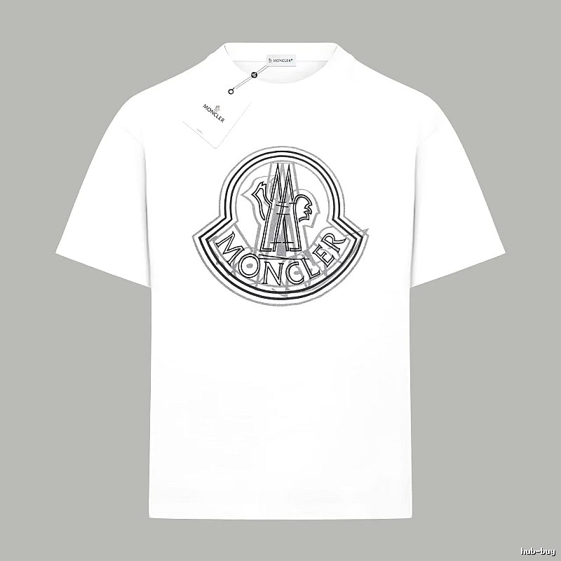 Moncler classic and simple style white T-shirt