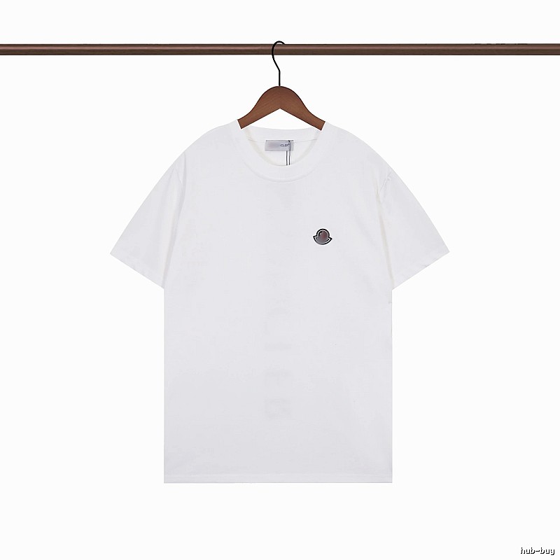 Moncler Classic Minimalist Style White Short-sleeve T-shirt