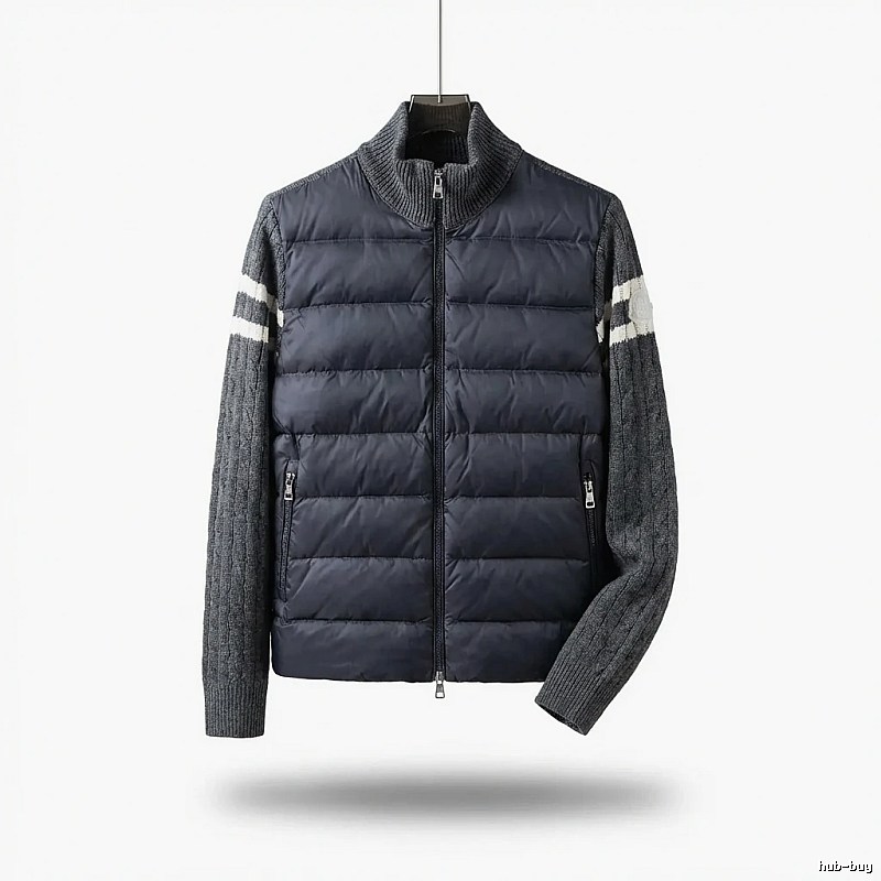 Moncler Fashion Patchwork Down Jacket