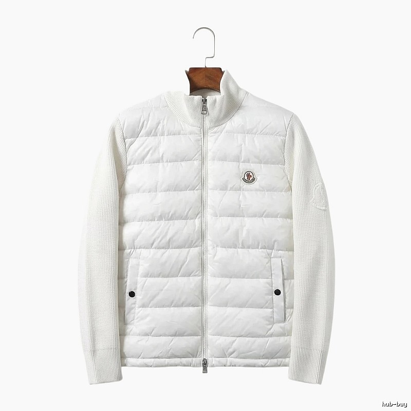 Moncler white casual style down jacket
