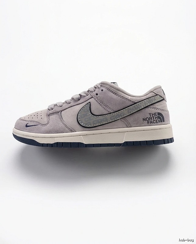 Nike Dunk Low Co-branded Grey Sports Shoes