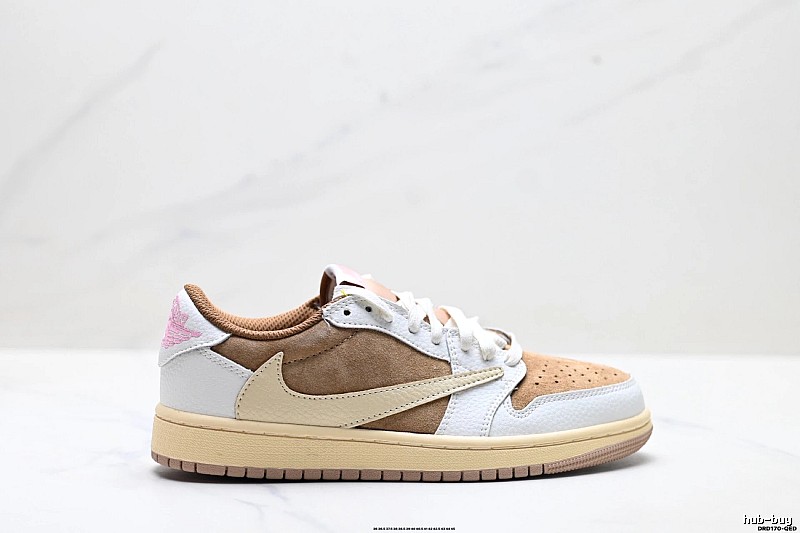 Nike Dunk Retro Style Brown and White Shoes