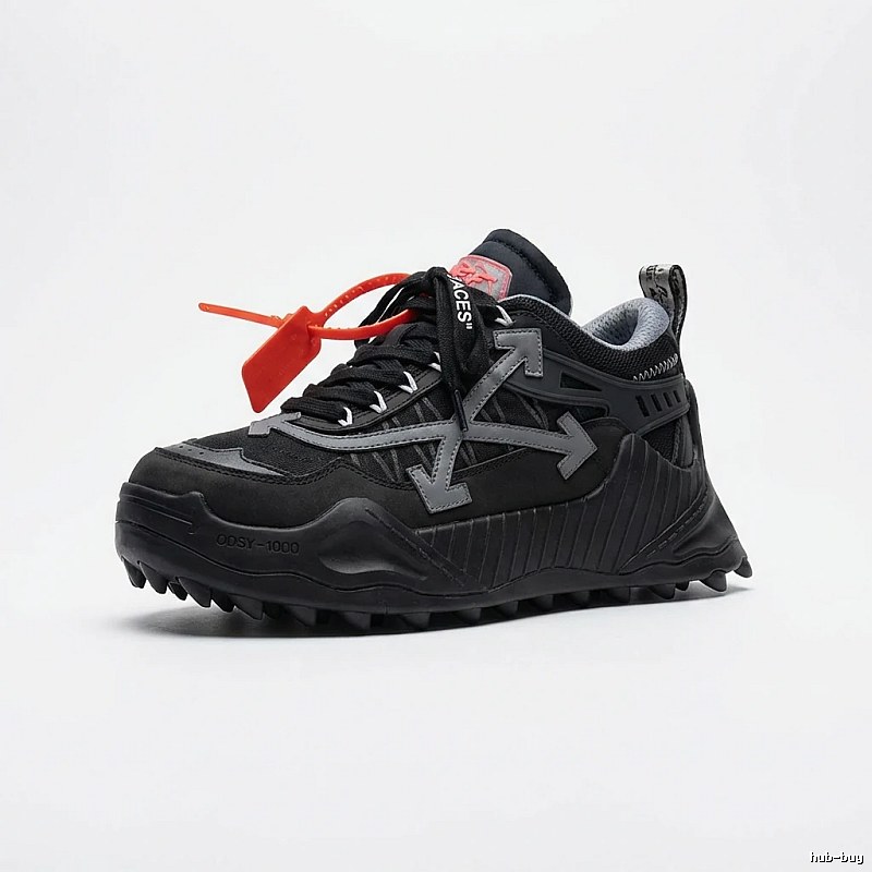 Off-White Arrow Leisure Black Shoes