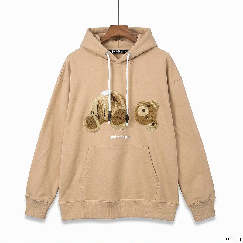 Palm Angels Bear Series Khaki Sweatshirt