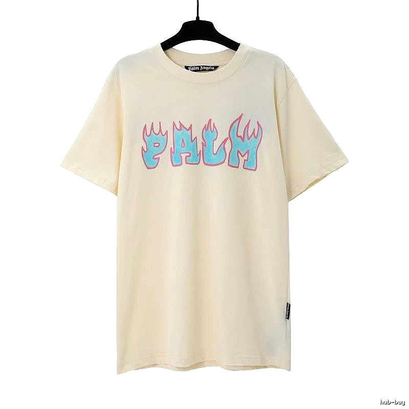 Palm Angels Weekend Logo T-shirt White Palm Tree for Seasonal Looks