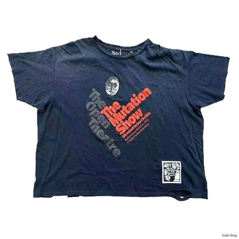 Paly Hollywood Printed Vintage Black T-shirt