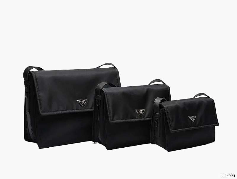 Prada cini Cool Handsome Style Black Bag