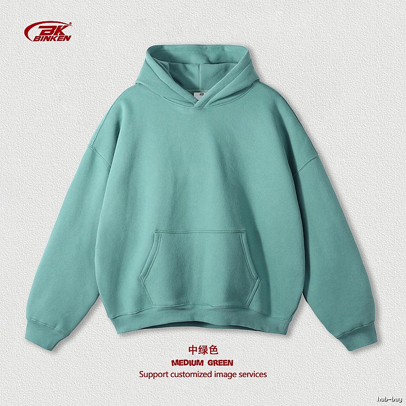 Premium Style Pullover hoodie Navy Blank Kangaroo for Resort Outfits