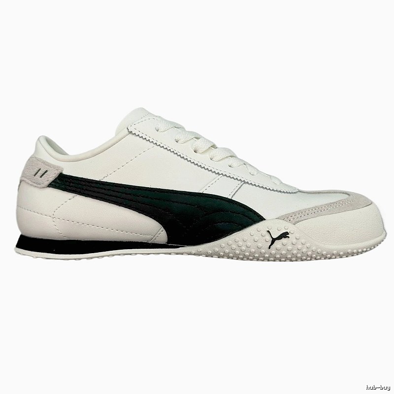 PUMA retro black and white sports shoes