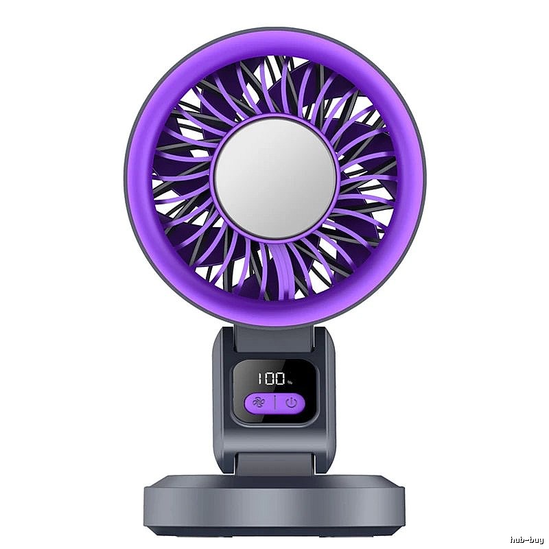 Quick Cooling Desktop Cooling Fan Gray Cold-compress Version
