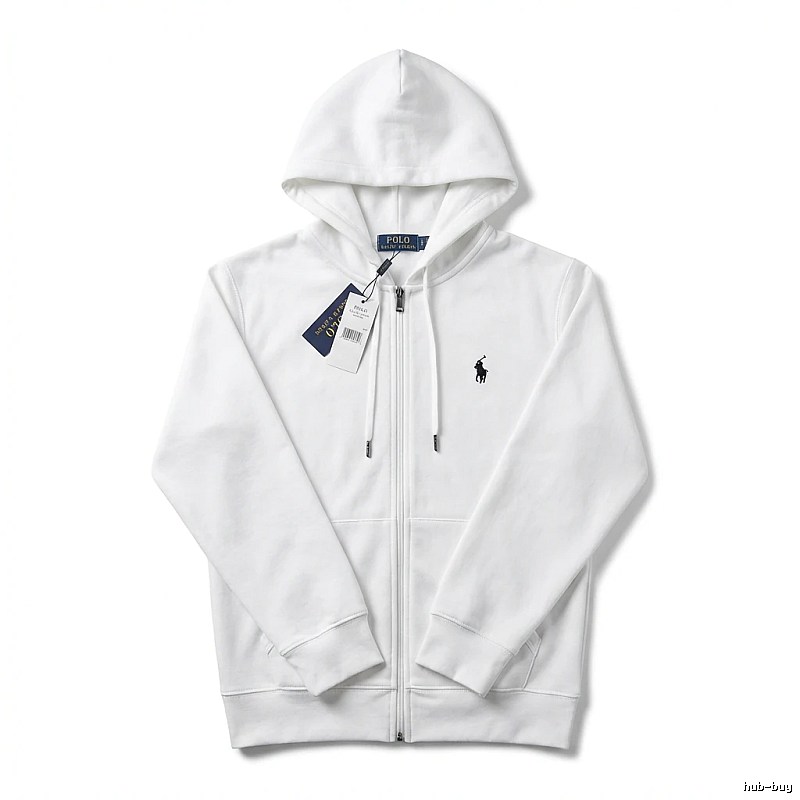 Ralph Lauren basic casual white sweatshirt