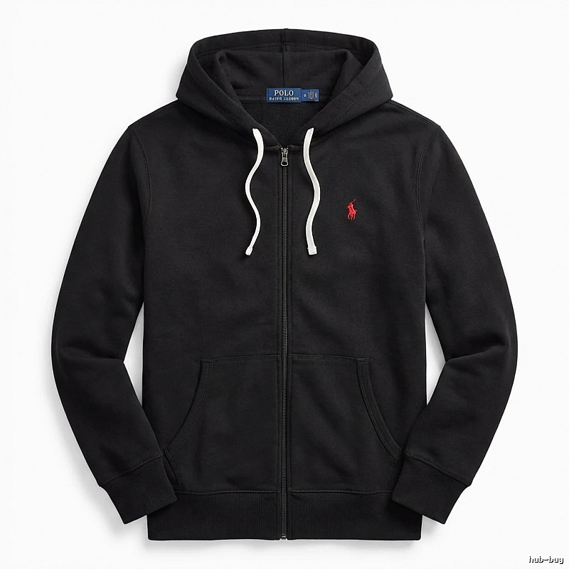 Ralph Lauren black casual style hoodie