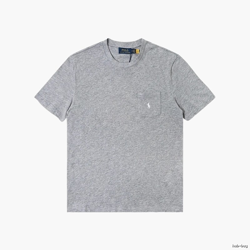 Ralph Lauren minimalist style grey T-shirt