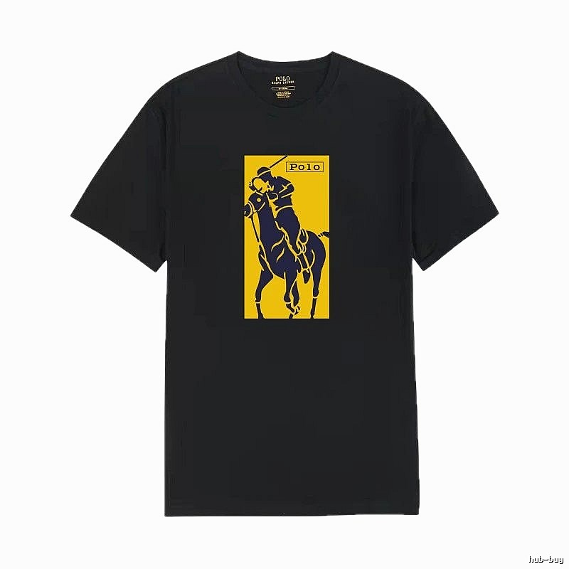 Ralph Lauren Polo-style black T-shirt