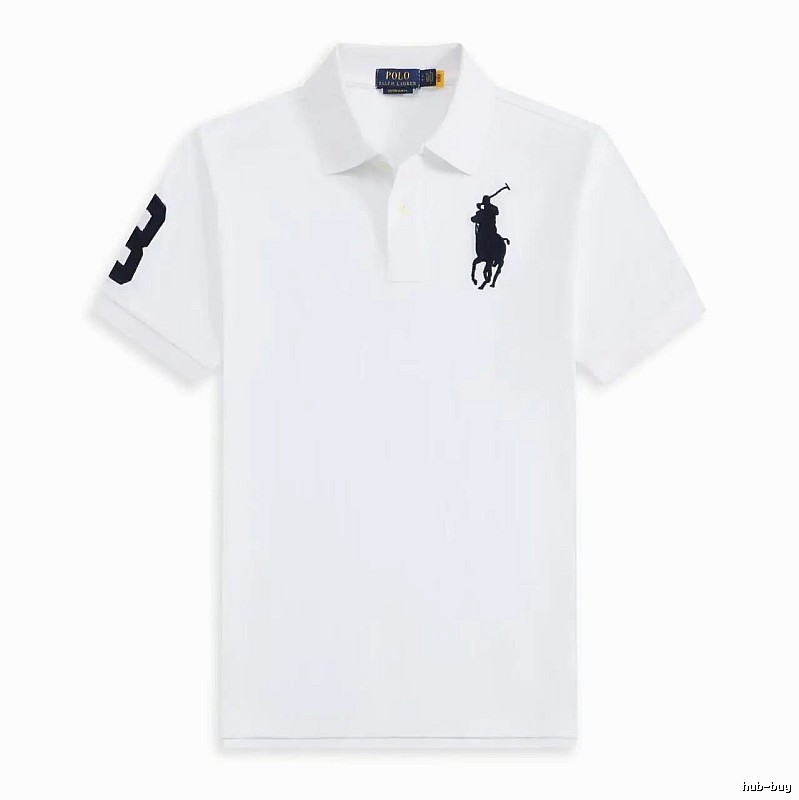 Ralph Lauren Polo White Minimalist Style T-shirt