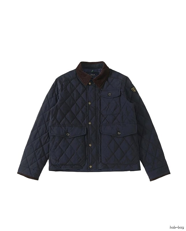 Ralph Lauren retro-style navy blue jacket