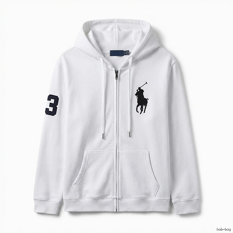 Ralph Lauren sporty white sweatshirt