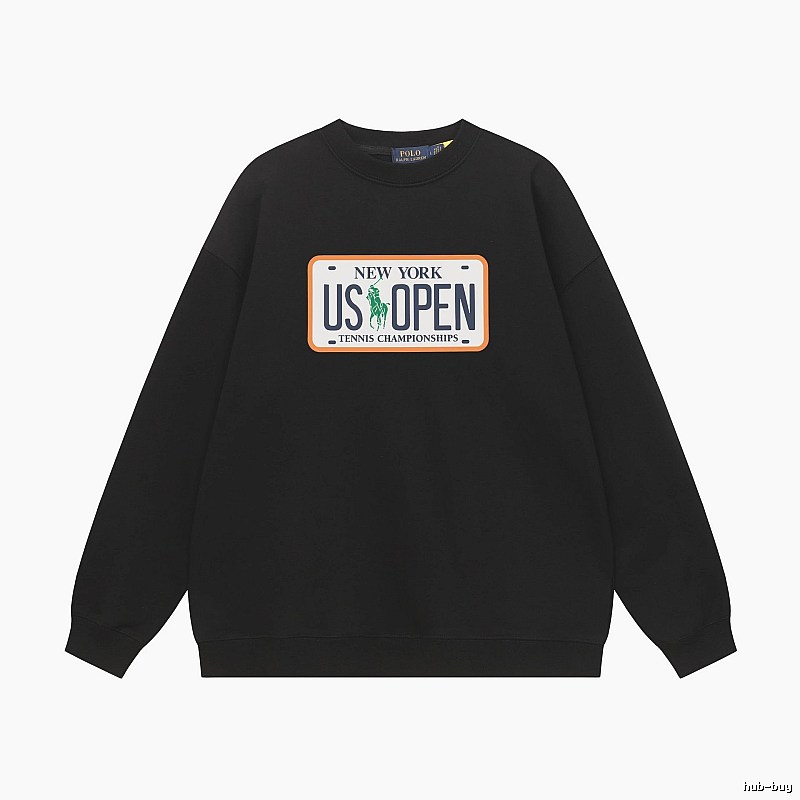 Ralph Lauren US OPEN Black Sweatshirt