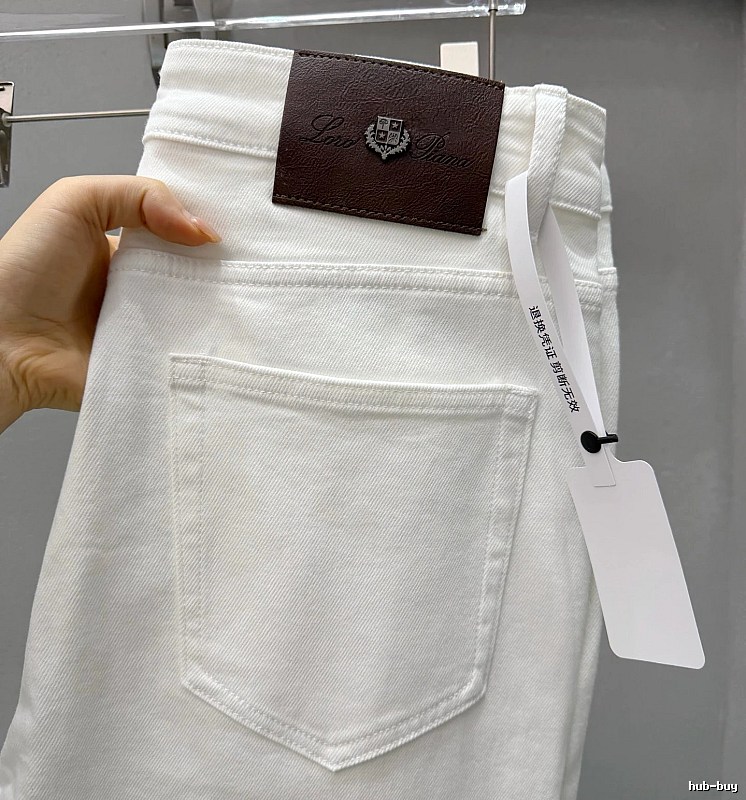 RalphLauren Straight Jeans Travel Edit in White