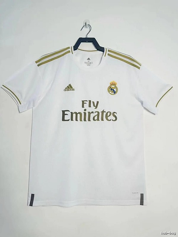 Real Madrid Resort Retro Teka soccer jersey White Retro Football with Premium Look