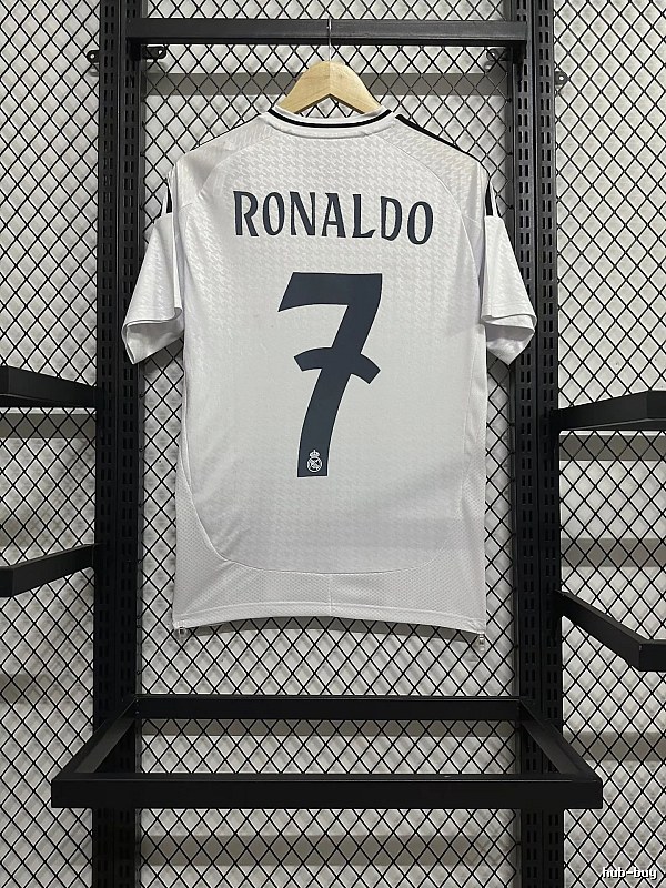 Real Madrid Streetwear Home soccer jersey White Real Madrid with Logo Accent Select Edition