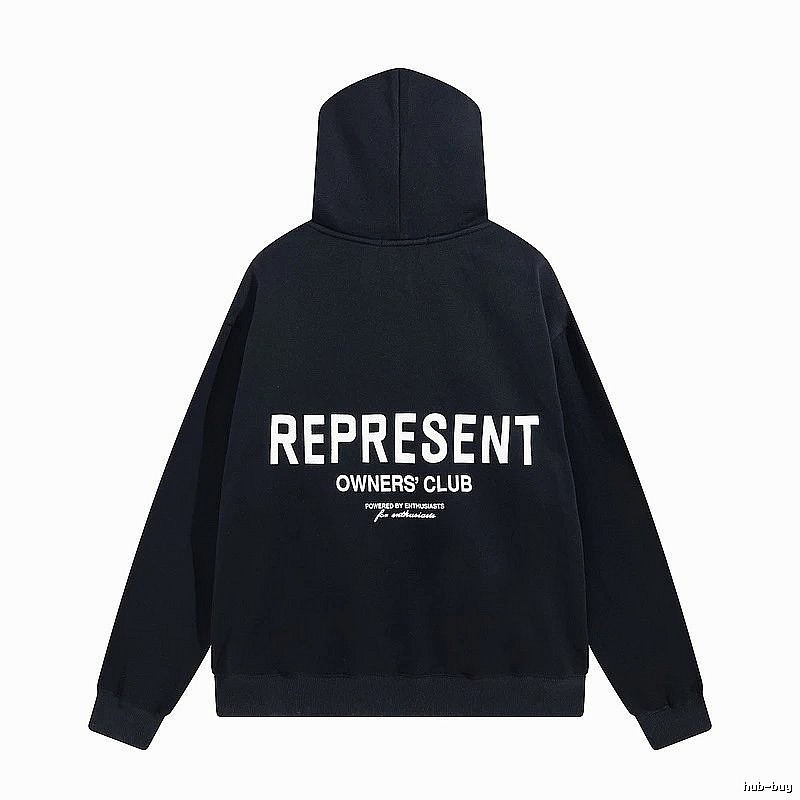 Represent Classic Owners Club hoodie Navy Large Represent for Daily Styling