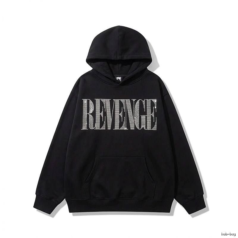 Revenge Letter Wind Black Hoodie
