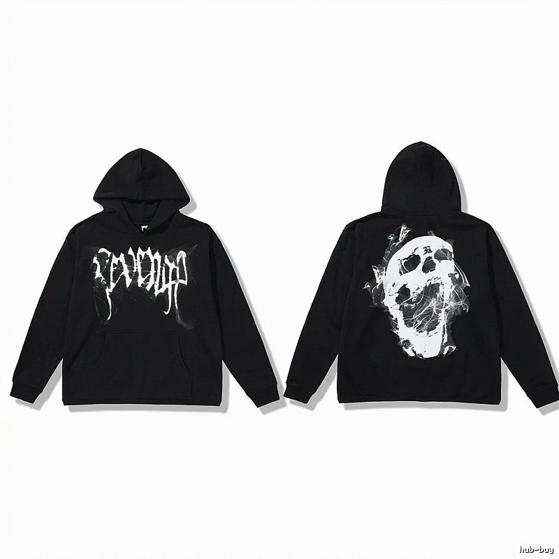 Revenge Skull Dark Style Hoodie