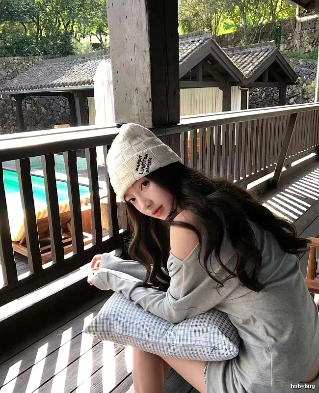 Ribbed Knit Beanie with Miu Miu Branding