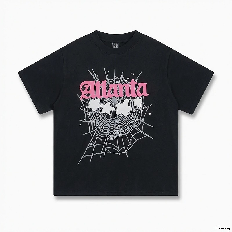 Sp5der Atlanta Black T-shirt