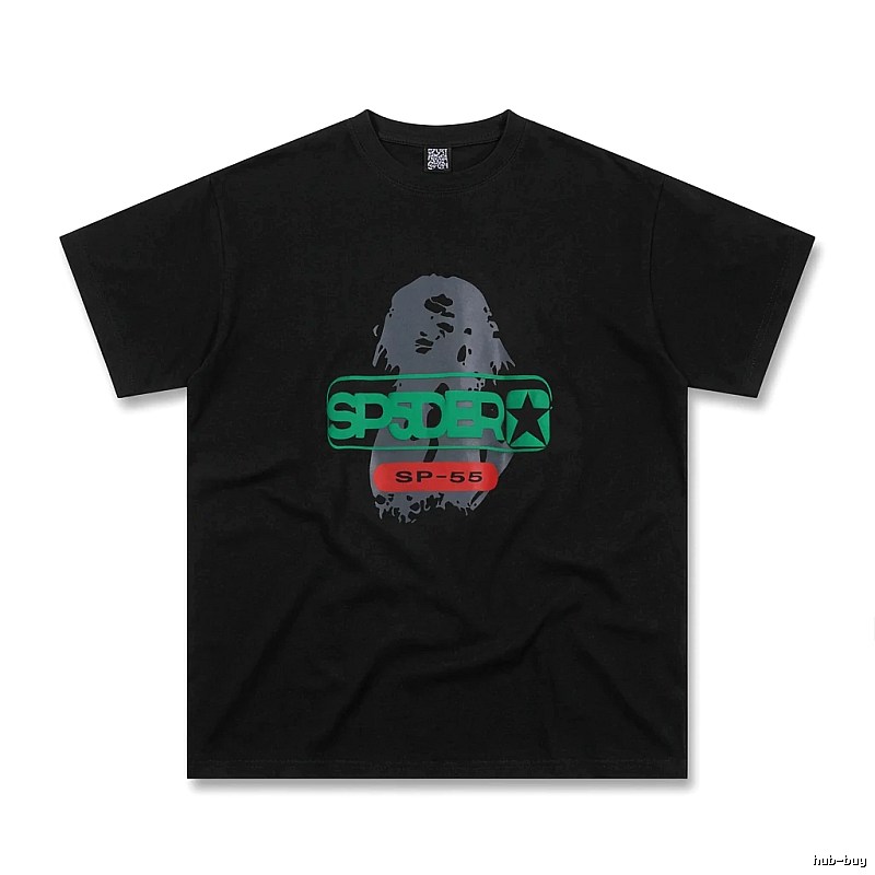 Sp5der Dark Cool Trend Short Sleeve