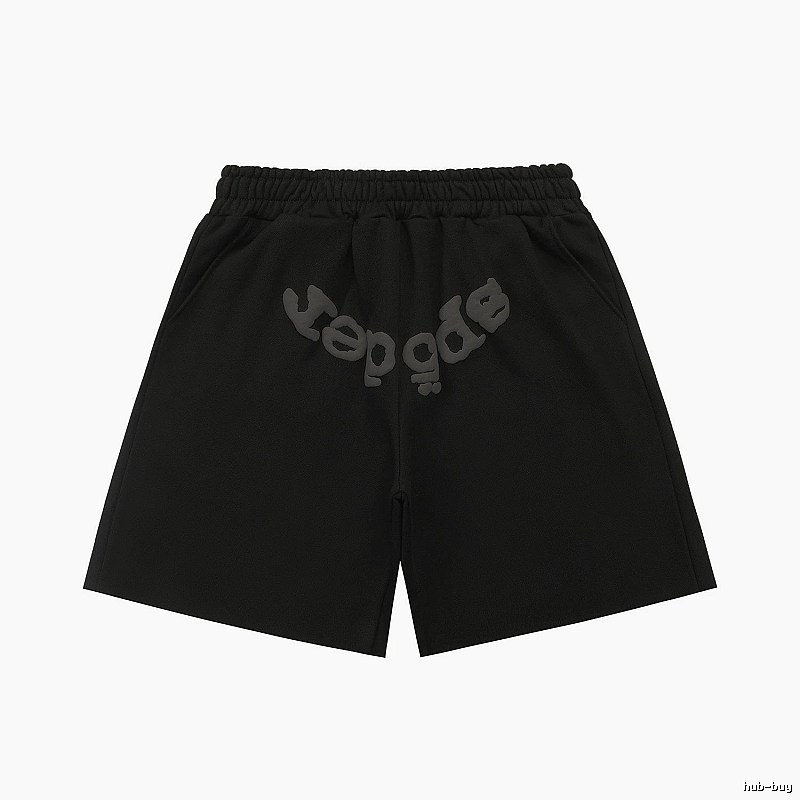 Sp5der letter trendy brand style shorts