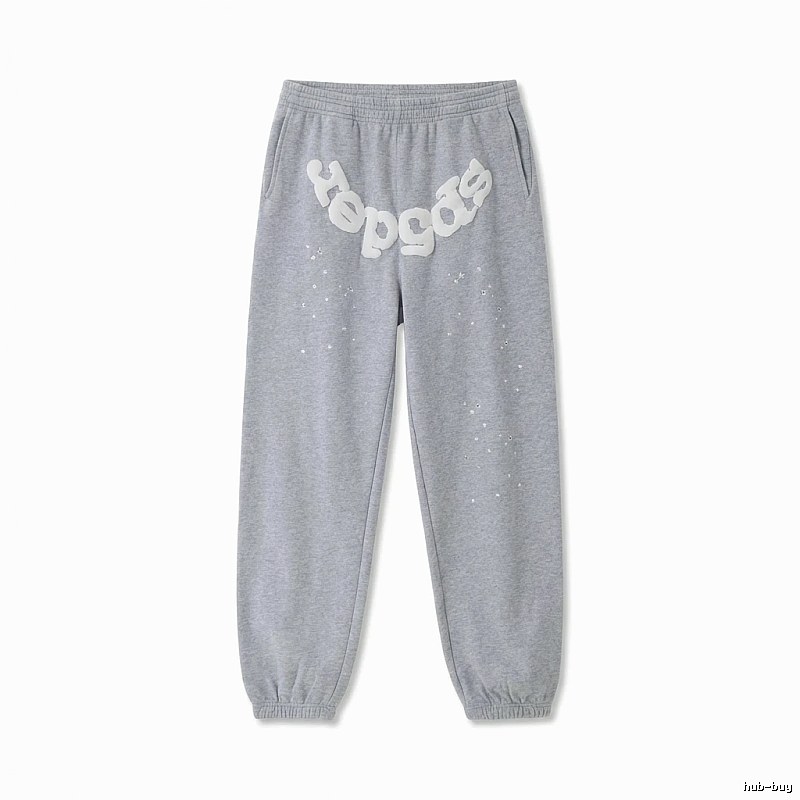 Sp5der Starry Rhinestone Wind Track Pants
