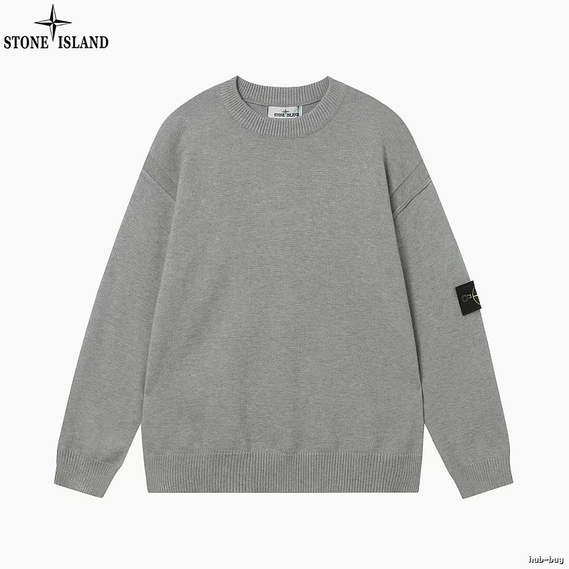Stone Island Gray Crewneck SweatShirt Daily Styling
