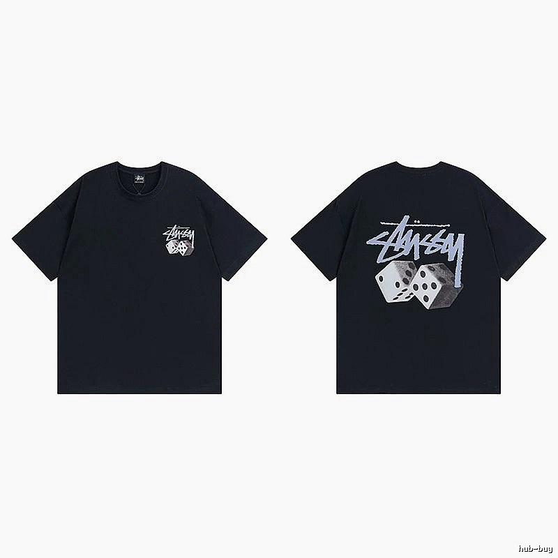 Stussy Black Spider Graphic T-Shirt Layered Outfit Logo
