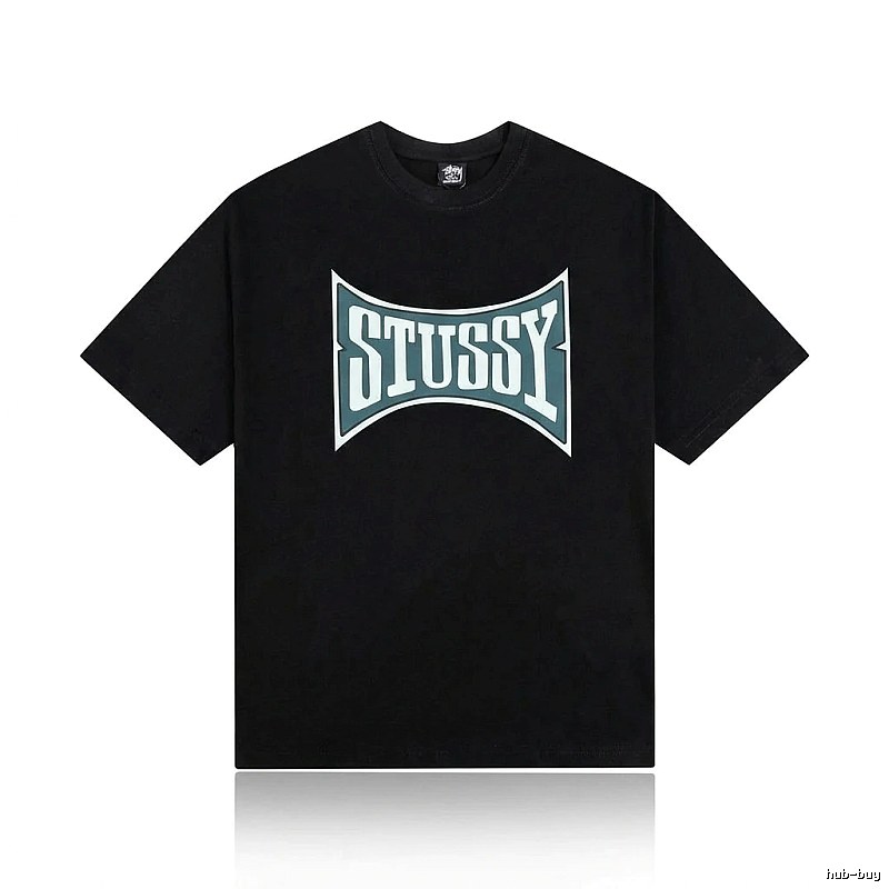 Stussy classic black T-shirt