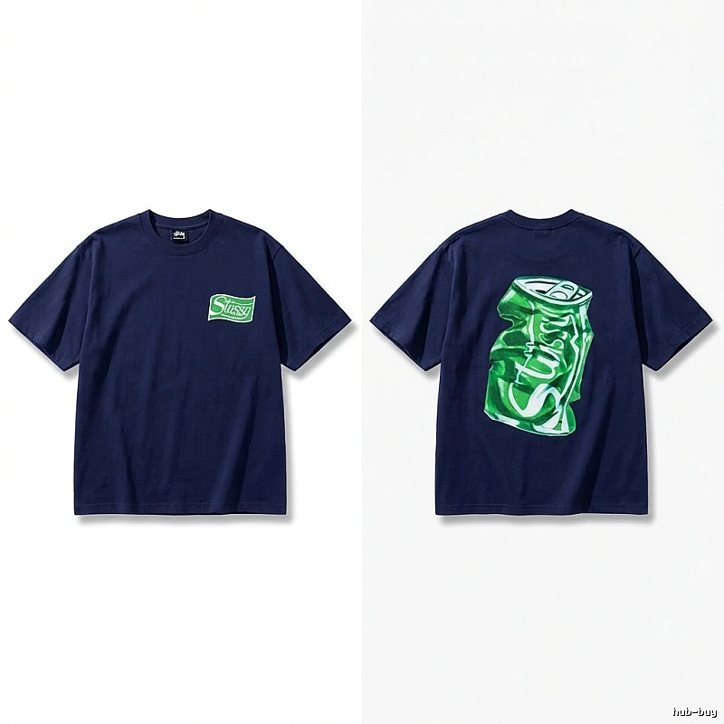 Stussy Cola Print Short-Sleeve T-Shirt