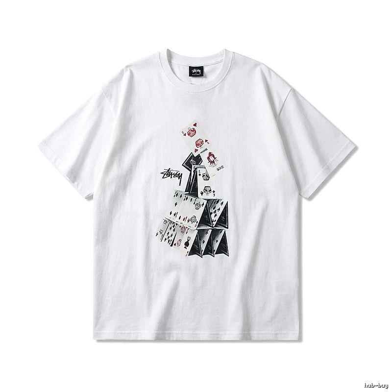 Stussy Playing Card Series White T-shirt