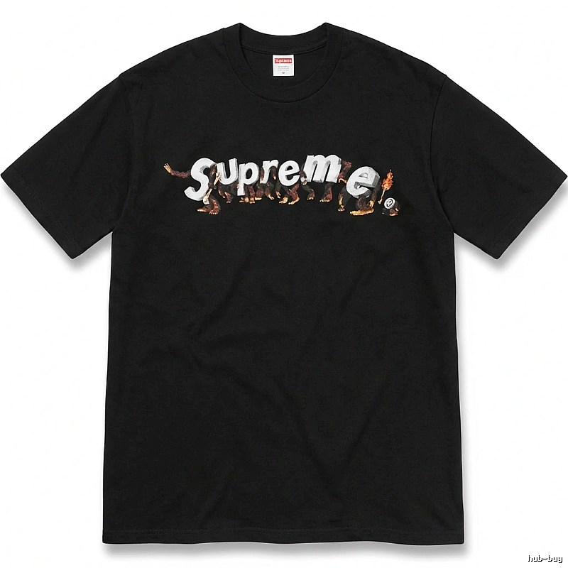 Supreme Ape Series Black T-shirt