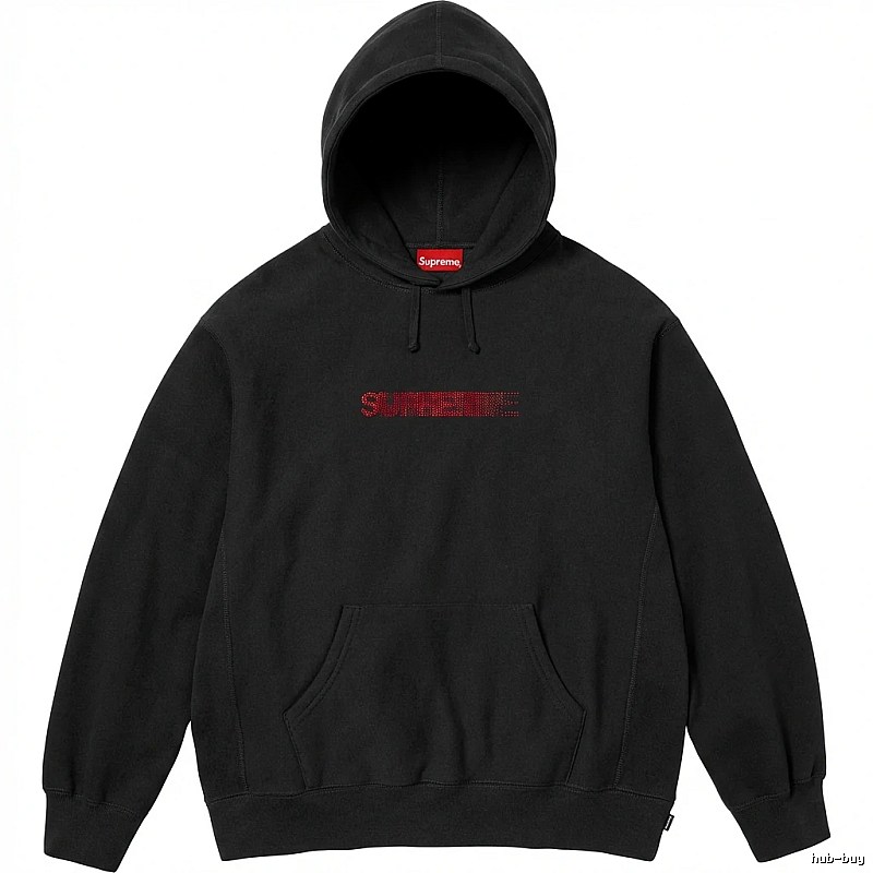 Supreme basic simple black sweatshirt