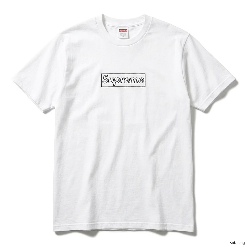 Supreme Basic Simple White T-shirt