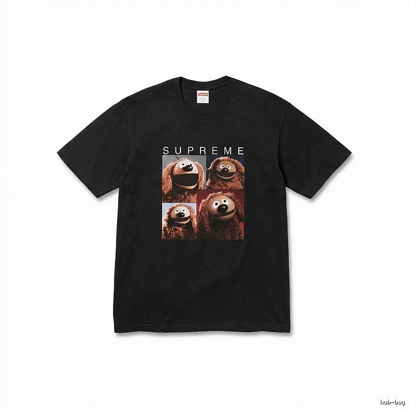Supreme Cartoon Fun Black T-shirt